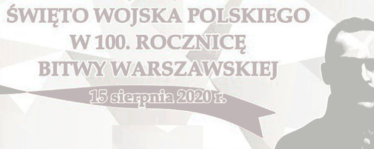 Piłsudski Święto Wojska Polskiego 2020